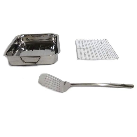 Gold Coast Kitchen Newin Box Gold Coast Stainless Steel Roast Pan